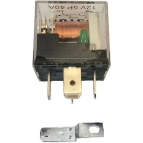 Resim Inwells Mini Role 12v. 5 Uçlu. 40 A. Far. Korna. Fan. Lpg Röle 
