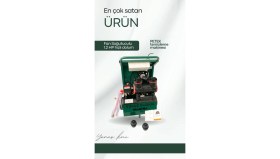 Resim Yunus Kamacı Makina Fan Soğutuculu Çift Yönlü Havalı Petek Temizleme Makinesi ( Elegance) 