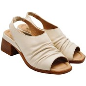 Resim Kadın Deri Sandalet Bej 2311513y Bej 