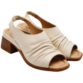 Resim Kadın Deri Sandalet Bej 2311513y Bej 