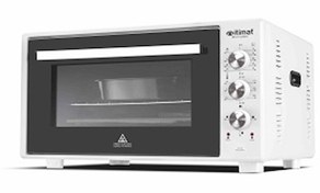 Resim İtimat 8020 50lt Köşeli Midi Fırın Beyaz İtimat