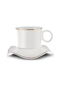 Resim Karaca Torba 6 Kişilik Kahve Fincanı 90 Ml Beyaz 