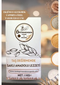 Resim Ekşi Mayalı Ekmek Yapımına Özel Tam Buğday Unu - 1 Kilo 