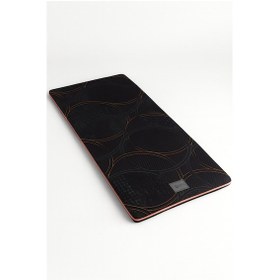 Resim Dark Trend Sleep Yıkanabilir Kılıf Orta Sert Sünger Yatak Pedi & Şiltesi Topper 5 Cm Turuncu Şeritli Siyah 