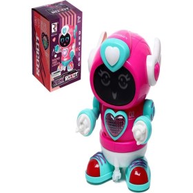 Resim Pilli Işıklı Sesli Süper Robot ZR156-1 