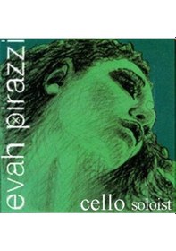 Resim Pirastro 332280 Çello Tek Teli - Evah Pirazzi Soloist D Re 4/4 Çellolarla Tam Uyumlu Üst Segment - Çelik Çekirdek Net Ses Çizgisi, Zengin Harmonikler, Sahne Performansı İçin Optimize Edilmiş Uyum: 4/4 Çellolar İçin 2. Tel Solo Kullanım 