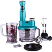 Resim Stilevs Limitless El Blender Seti - Sedefli Mavi 220 - 240 V 1200 Watt + 2 Kade 