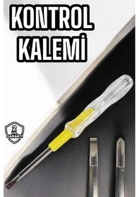 Resim Diğer Test Cihazı Kontrol Kalemi Çift Başlıklı Şeffaf Elektrik Testi Renkli 