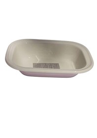 Resim Pour La Maison Emaye Fırın Kabı 24x18x5 Cm Pembe 