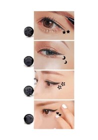 Resim 4'lü Desenli Çift Taraflı Eyeliner Seti 