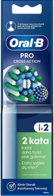 Resim Oral-B Cross Action X-Filament Şarjlı Diş Fırçası Yedek Başlığı 2 Adet 
