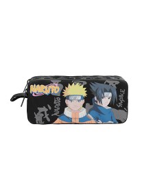 Resim Naruto Kalem Çantası 3121 Gri - Siyah 