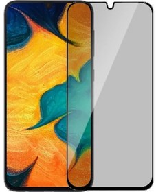 Resim Samsung Galaxy A70 Kırılmaz Cam 5D Ekran Koruyucu Karartmalı Hayalet Cam Privacy Tam Kapatan 
