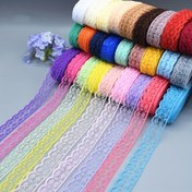 Resim 9.14 Metre / Rulo Güzel Dantel Dantel DIY Kumaş Takı Dekorasyon Aksesuarları 