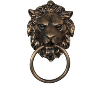 Resim DÖKÜM Aslan Kapı Tokmağı Pirinç, Sarı Taktak, Aslan Taktak, Aslanlı Taktak Pirinç 