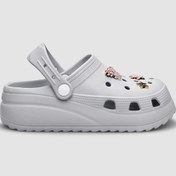 Resim Snx Açık Gri Taş Detaylı Kadın Eva Terlik-açık Gri Açık Gri 