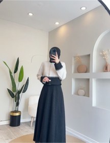 Resim Esre Store 44101 - Tesettür İkili Takım Siyah 