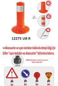 Resim Evelux Otopark Düzenleyici Esnek Delinatör - 