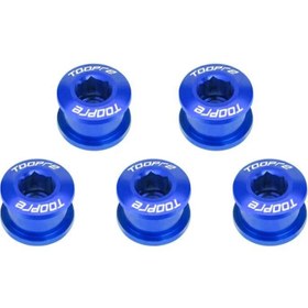 Resim Toopre Aynakol Dişli Tutucu Vida 5li Paket Mavi 