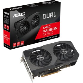 Resim Asus RADEON DUAL RX 6600 8GB 128bit GDDR5 2491MHz OC HDMI 3xDP (DUAL-RX6600-8G-V2) EKRAN KARTI 