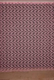 Resim VAKKO MODEL PEMBE RENK İP PERDE HAZIR DÜĞMELERİ DİKİLMİŞ İP PERDE 300 * 270 cm 