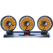 Resim Suntek Araba Fanı Sessiz Hafif Sevimli Tasarım Suv Sarı-12v 
