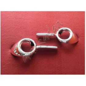 Resim Db Chrome Fiat Doblo Sis Farı Çerçevesi 2010-2014 2 Parça Abs Kro 