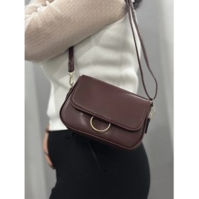 Resim Evyora Kahve Cilt Mossi Çanta 