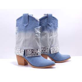 Resim Guja 24K175-2 Taşlı pantolonlu çizme 