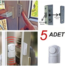 Resim Lorex Alarmlı Pencere Kilidi Güvenlik Kilid 