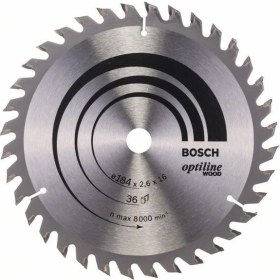 Resim Bosch Optiline Wood 184 x 16 Mm 36 Diş 2608640818 