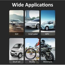 Resim Novahub Şişirme Aparatlı Dijital Lastik Basınç Ölçer, 180 Psı Hava Mandreni Ve Hızlı Bağlantı Kaplinli Kompr 