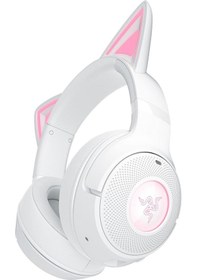 Resim Razer RZ04-04860600-R3M1 Kraken Kitty V2 Bluetooth Kulaklık Üstü Oyuncu Kulaklığı 