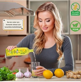 Resim Hanzade Bitkisel Limon Sarımsak Maydanoz Kürü Cam 1 L 