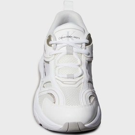 Resim Calvin Klein Bayan Ayakkabı Beyaz-Gümüş 