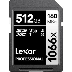 Resim CetKing Profesyonel 1066X 512GB Sdxc Uhs-I Hafıza Kartı Gümüş Serisi, C10, U3, V30, Full-Hd ve 4K Video, 160MB/S'YE Kadar Okuma, Dslr ve Aynasız Kameralar Için (LSD1066512G-BNNNU) 