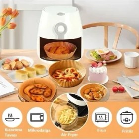 Resim Defne Toprak Fritöz Pişirme Kağıdı 50 Adet 