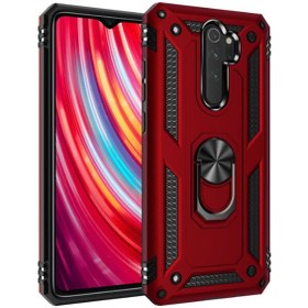 Resim Xiaomi Redmi Note 8 Pro Uyumlu Kılıf Vega Kapak Kırmızı 