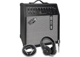 Resim MGA-50HD Elektro Gitar Amfisi 50 Watt USB Bluetooth Şarjlı 4 Girişli (Kulaklık ve Kablo Dahil) 
