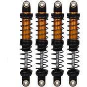 Resim Reedark 4 Adet Ayarlanabilir 100mm Metal Amortisör, Traxxas Trx-4 Ve Scx10 Rc Araçlar İçin Yedek Yay Seti İle Birlikte 