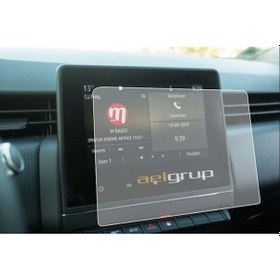 Resim Renault Captur 7.3 Inç Navigasyon Uyumlu Temperli Ekran Koruyucu 
