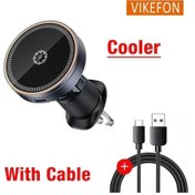 Resim Fashionfit Soğutma Şarj Renkli Manyetik Kablosuz İphone15 Çok Cihazı Buz Araç 30w 14 Kv Çok Renkli 
