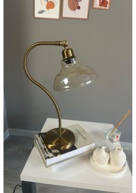 Resim Kiddy Cam Bal Rengi Masa Lambası Dekoratif Masaüstü Aydınlatma Hol Abajur Yatak Odası Başucu Lamba Natural 