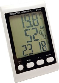 Resim TEKNO İSTANBUL Tekno Istanbul Termometre Sıcaklık, Nem Ölçer Saati 