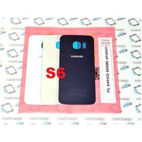 Resim Samsung Galaxy S6 Arka Kapak Batarya Pil Kapağı (135744389) 
