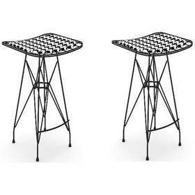 Resim Knsz kafes tel bar taburesi 1 li artis75 syhkono ofis cafe bahçe mutfak 