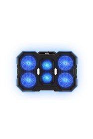 Resim Hepta Collection Serisi M6 R-TYPE 15-17 inch Uyumlu 2200 RPM, RGB Işıklı, 6 Fan, Telefon Stand, 2 USB Notebook Soğutu 