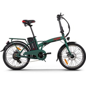 Resim KUBA Speedliht Pro Yeşil Elektrikli Katlanabilir Bisiklet 