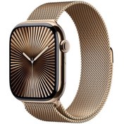 Resim Apple Watch Series 10 GPS + Cellular 46 MM Titanyum Kasa Milano Loop S/M Akıllı Saat (Apple Türkiye Garantili) 