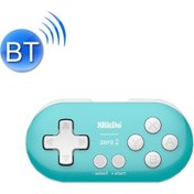 Resim Cbtx 8bitdo Zero2 Kablosuz Bluetooth Mini Anahtar Kolu / Windows / Android / Macos / Steam / Respeberr Mavi Yeşil 